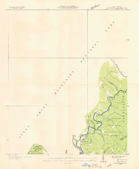 Ravensford 1936 topographic map thumbnail