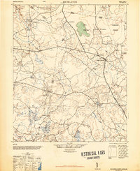 Richlands 1948 topographic map thumbnail