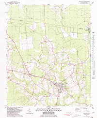 Richlands 1981 topographic map thumbnail