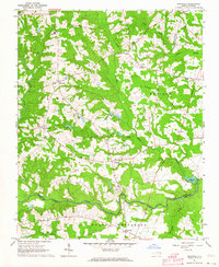 Ringwood 1963 topographic map thumbnail