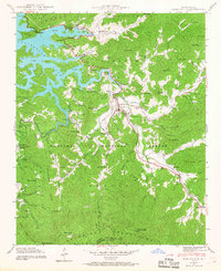 Robbinsville 1940 topographic map thumbnail