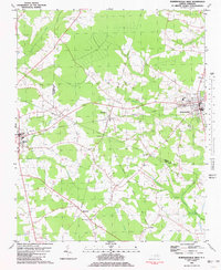 Robersonsville West topographic map thumbnail