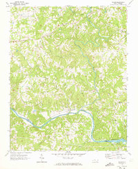 Siloam 1970 topographic map thumbnail