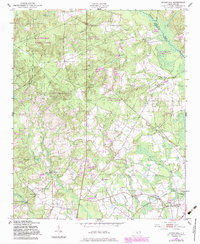 Silver Hill 1949 topographic map thumbnail