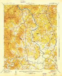 Skyland 1943 topographic map thumbnail