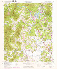 Skyland 1965 topographic map thumbnail