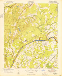 Slocomb 1950 topographic map thumbnail