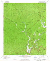 Smokemont 1964 topographic map thumbnail