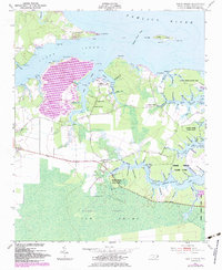 South Creek 1950 topographic map thumbnail