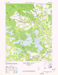 South Mills 1940 topographic map thumbnail