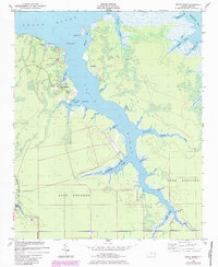 South River 1949 topographic map thumbnail