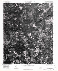 Southern Pines 1976 topographic map thumbnail