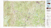 Southern Pines 1982 topographic map thumbnail
