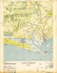 Southport 1946 topographic map thumbnail