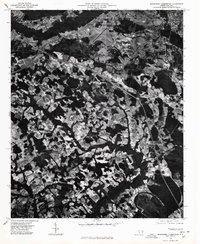 Southwest Lumberton 1976 topographic map thumbnail