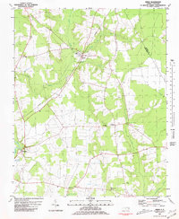 Speed 1981 topographic map thumbnail