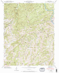 Spring Creek 1946 topographic map thumbnail
