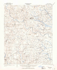 Spring Hope 1902 topographic map thumbnail
