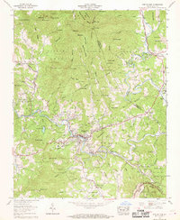 Spruce Pine 1960 topographic map thumbnail