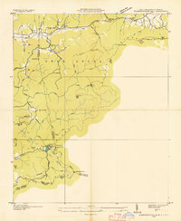 Standingstone Mtn. 1935 topographic map thumbnail