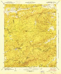 Standingstone Mtn. 1946 topographic map thumbnail
