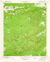 Standingstone Mtn. 1946 topographic map thumbnail