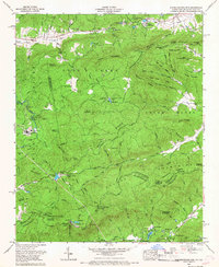 Standingstone Mtn. 1965 topographic map thumbnail