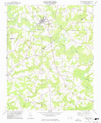 Stantonsburg 1978 topographic map thumbnail