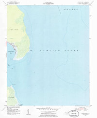 Stumpy Point 1953 topographic map thumbnail