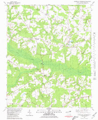 Summerlins Crossroads 1980 topographic map thumbnail