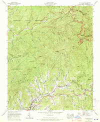 Sylva North 1967 topographic map thumbnail