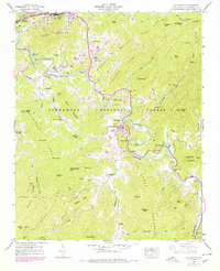Sylva South 1946 topographic map thumbnail