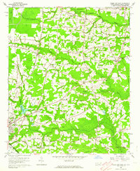 Tabor City East 1962 topographic map thumbnail