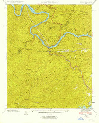 Tapoco 1940 topographic map thumbnail