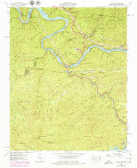 Tapoco 1940 topographic map thumbnail