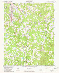 Timberlake 1981 topographic map thumbnail