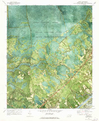 Topsail 1970 topographic map thumbnail