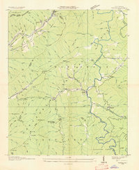 Topton 1935 topographic map thumbnail