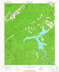 Topton 1957 topographic map thumbnail
