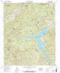 Topton 1957 topographic map thumbnail