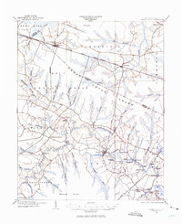 Trent River 1903 topographic map thumbnail