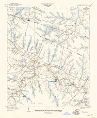 Trent River 1904 topographic map thumbnail