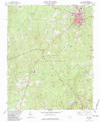 Troy 1982 topographic map thumbnail