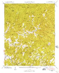 Tuckasegee 1946 topographic map thumbnail