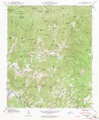 Tuckasegee 1946 topographic map thumbnail