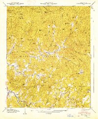 Tuckasegee 1947 topographic map thumbnail
