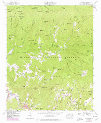 Tuckasegee 1946 topographic map thumbnail