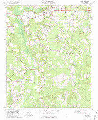 Turkey 1984 topographic map thumbnail