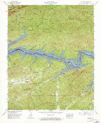 Tuskeegee 1961 topographic map thumbnail