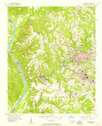 Rockingham 1956 topographic map thumbnail